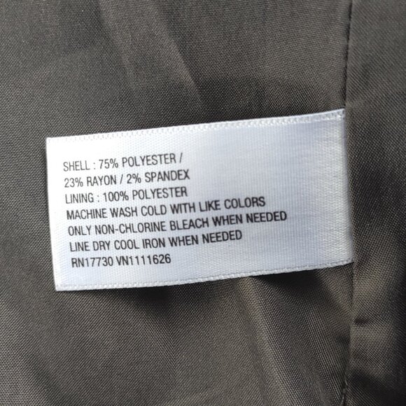 Merona Black Blazer Women's Size 10 (Medium/Large) Good Condition - Picture 7 of 8